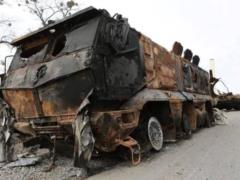 In the Kherson region, Ukrainian soldiers destroyed the enemy KamAZ  