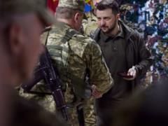 Zelensky met with Ukrainian defenders in Kharkiv
