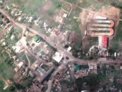 The Russians destroyed a modern bicycle complex in Liman