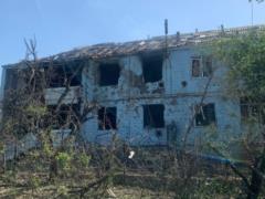 Russian invaders destroy Kamyshevakha, Zaporozhye region, - OVA