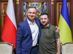 Zelensky discussed defense cooperation between Ukraine and Poland with Duda
