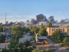 In Berdyansk, the morning began with explosions