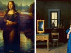 Mona Lisa in the river: AI taught to finish paintings by cult artists