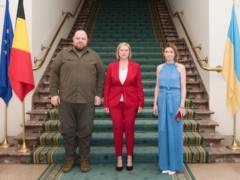 Стефанчук відвідав Бельгію та подякував за підтримку України