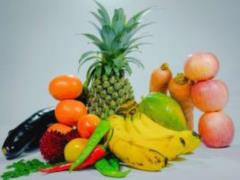 Fruits and vegetables, like corynes with a skin