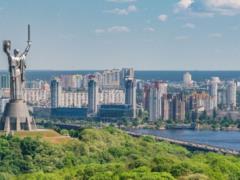 In Kyiv, it was forbidden to sing loudly and firecrackers