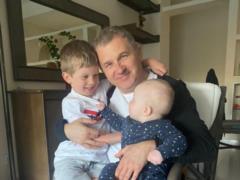 Gorbunov for the first time showed the face of their youngest son with Osadcha