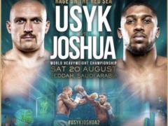 The rematch between Usyk and Joshua is officially announced: the date and place of the championship fight