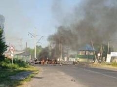 На Полтавщине загорелось военное авто с боекомплектом