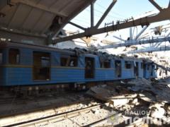 Последствия ракетного удара по харьковскому метро