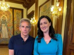 Ben Stiller told Solomiya Vitvitskaya about his impressions of Ukraine