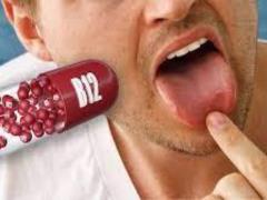 Vitamin B12 deficiency: Changes in the color and shape of the tongue that are  