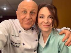 The daughter of actor Vertinsky showed him for the first time after a complex heart operation
