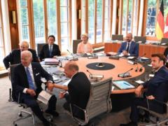 Zelensky urged G-7 to join work on Ukraine s security guarantees