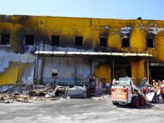 During the analysis of the rubble of the shopping center in Kremenchug, a plate shift occurred: two rescuers were injured
