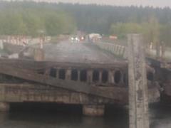 На Київщині через удар блискавки здетонувала міна під мостом