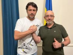 Prytula discussed with Reznikov how the millions collected at Bayraktar will be spent
