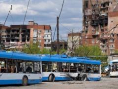 Russian troops destroyed almost the entire public transport infrastructure in Mariupol - city council