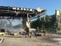 У Харківській області через обстріл сталося 7 пожеж