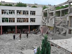 In Kharkov, the invaders fired on two schools