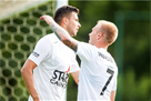 Kukharevich scored a goal in the test match with Leicester