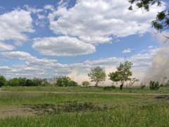 Russian troops fired at a recreation center and a tractor brigade in the Dnepropetrovsk region