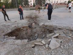 В результате ракетного удара по Краматорску поврежден десяток многоэтажек, есть жертвы