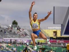 “We will smile later”: Bekh-Romanchuk confidently reached the final of the World Cup in long jump