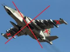 Ukrainian fighters destroyed another Russian Su-25 attack aircraft