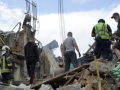 The shelling of Chuguev: a body of a woman was found under the rubble of the House of Culture