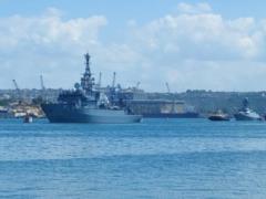 The occupiers in Sevastopol are preparing to celebrate the day of the Russian Navy