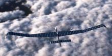 Flying Zephyr on sony batteries having set a record of rebuking at a repeat - 42 days