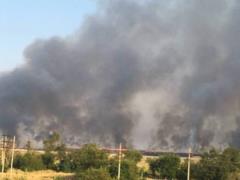 In Mariupol, partisans set fire to fields with grain so that it would not be stolen by Russian troops