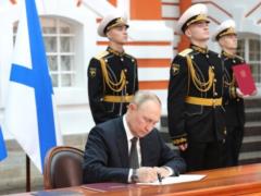 Putin approved the new Naval Doctrine of the Russian Federation, called the US and NATO the main  