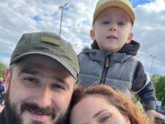 Natalka Denisenko was touched by the meeting with her military husband: “We are together”