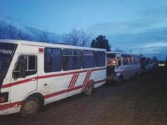 Invaders fired guided missiles at an evacuation bus from the Kherson region