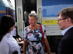 Еврокомиссар по внутренним делам прибыла в Киев