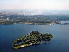 Russian military shelled a village near Zaporozhye
