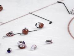 “I drew for friendship”: Russian hockey player complained about how he was forced to stick the flag of the Russian Federation in
