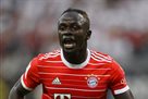 Mane scoring his debut goal for Bayern in the Bundesliga