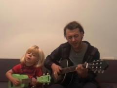 Leo from Irpin and his dad made a splash by singing the Ukrainian version of  
