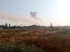 Возле Геническа на Херсонщине утром раздались взрывы