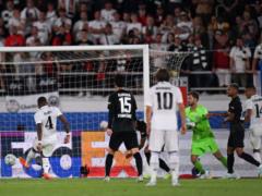 Real Madrid beat Eintracht Frankfurt in the UEFA Super Cup match