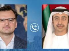 Foreign Ministers of Ukraine and the UAE discussed the development of bilateral relations