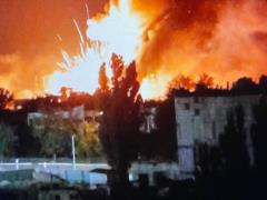 В Новой Каховке ВСУ снова уничтожили склады вражеских боеприпасов