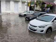 Downpour in Odessa literally washed away cars from the roads