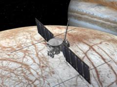 Jupiter s moon Europa s ice crust may be  underwater snow  - scientists