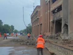 The occupiers hit the University of Nikolaev and the port infrastructure of the city
