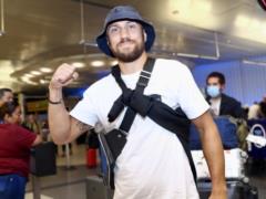 Lomachenko left Ukraine and flew to the US to prepare for the next fight