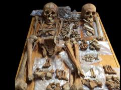 Medieval British monks were twice as likely to be infected with helminths as townspeople were engaged in gardening